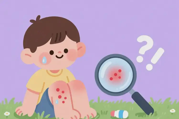 小孩肛周偶尔长湿疹不管它会自己自愈吗(图1)