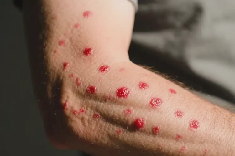 男性手臂上出濕疹不管它會自己自愈嗎(圖4)