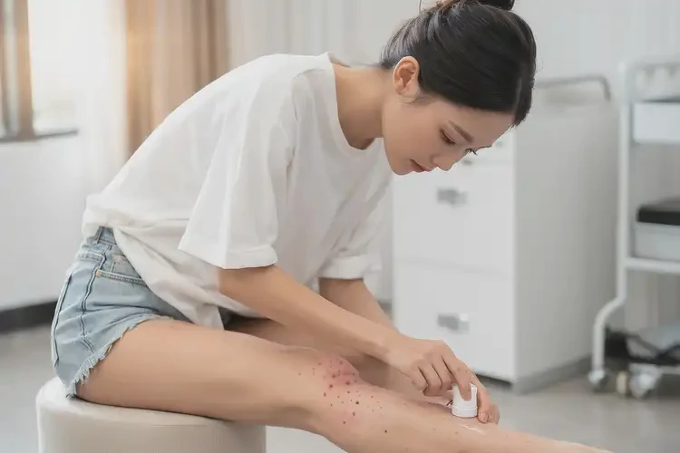 女生小腿上經(jīng)常長(zhǎng)濕疹不管它會(huì)自己好嗎(圖3)