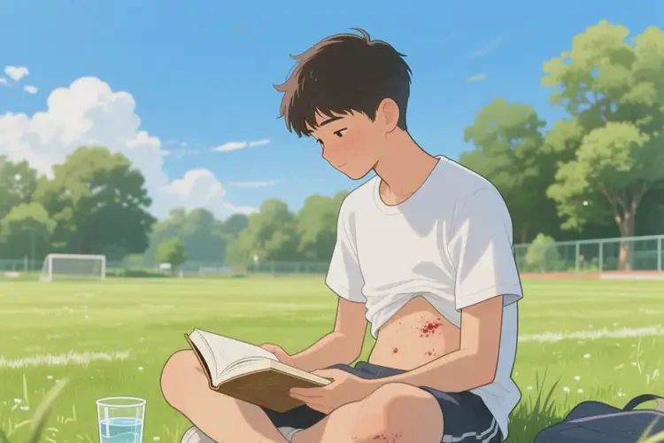 中學(xué)生身上出濕疹能靠自己自愈嗎(圖1)