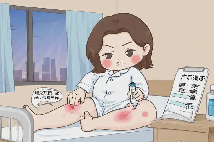 產(chǎn)婦大腿上經(jīng)常長濕疹不管它會自己自愈嗎(圖4)