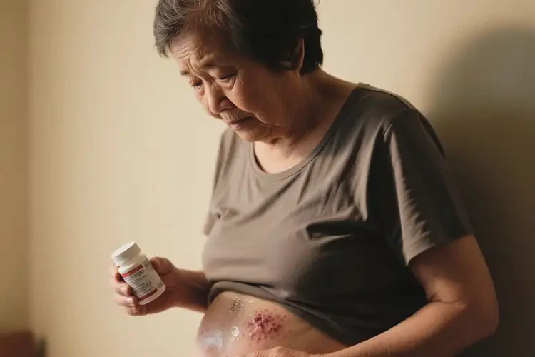 老人肚子上有濕疹可不可以根治(圖2)