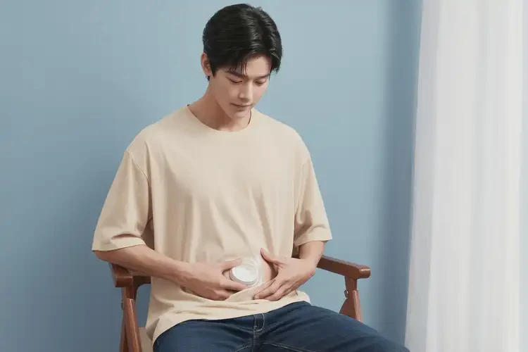 青年人肚子有濕疹不管它會(huì)自己自愈嗎(圖1)