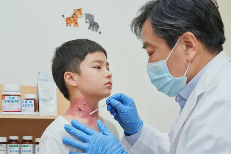 少兒脖子有濕疹可不可以根治(圖3)