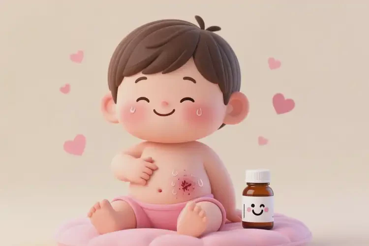 兒童肚子上偶爾長濕疹可不可以根治(圖3)