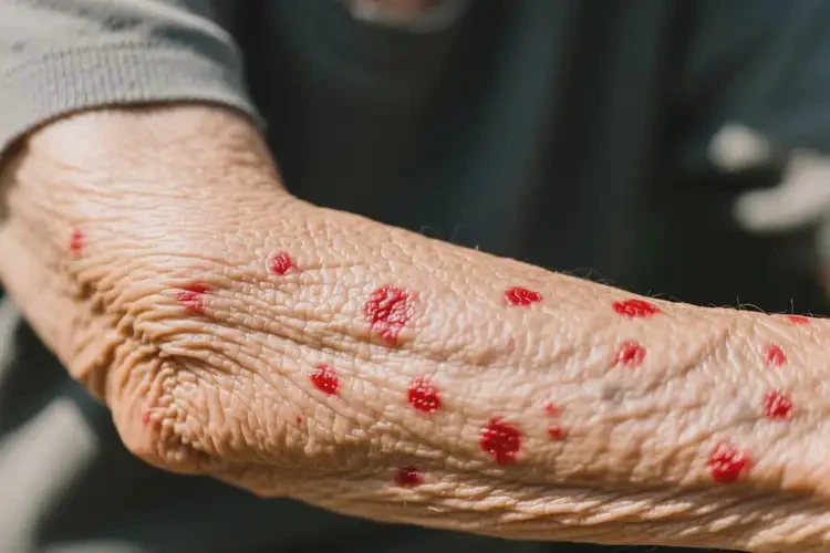 老年人手臂起湿疹不管它会自己自愈吗(图4)