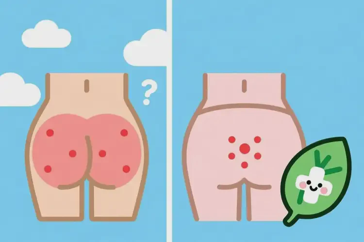 少儿屁股出湿疹可不可以彻底自愈(图2)