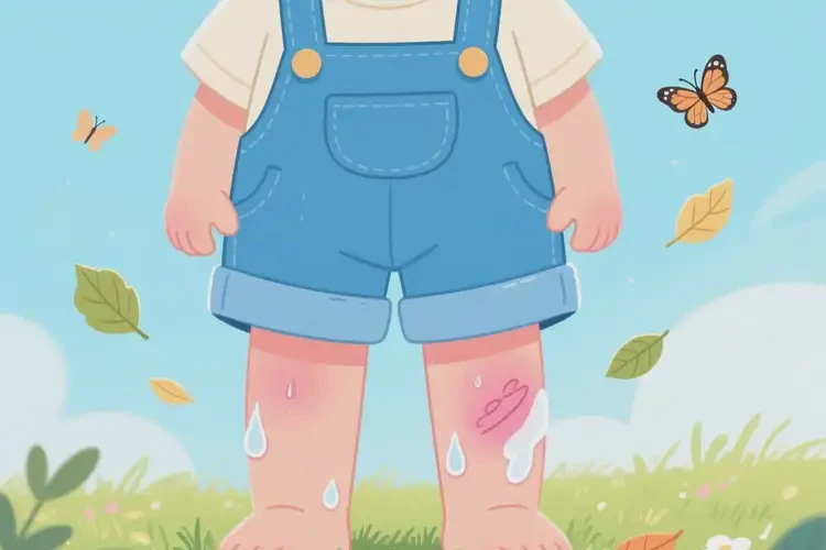 少兒小腿上經(jīng)常起濕疹不管它會(huì)自己好嗎(圖2)