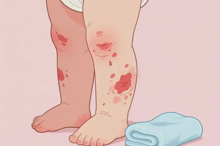 幼兒小腿上經(jīng)常起濕疹可不可以徹底自愈(圖4)