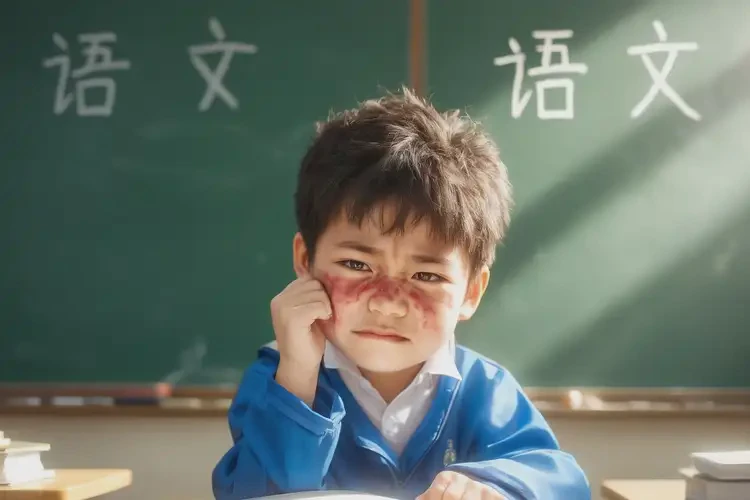 小学生面部长湿疹能够彻底治愈吗(图4)