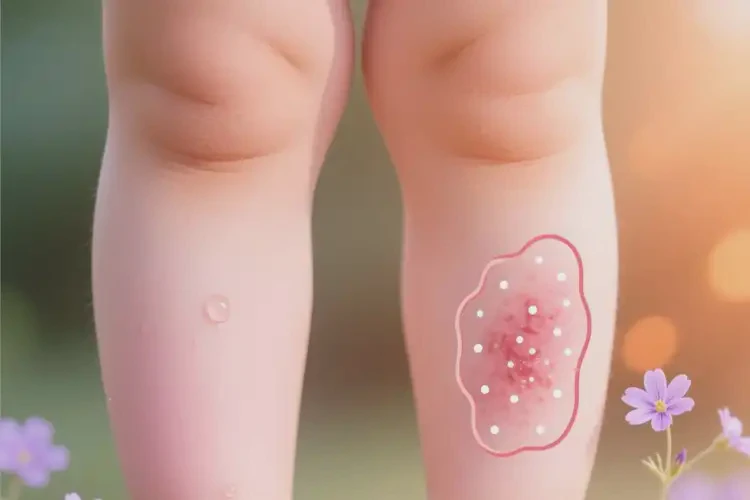 兒童小腿上起濕疹可不可以根治(圖1)