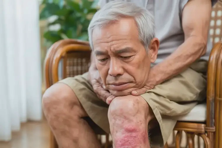 老年人小腿偶爾長濕疹不管它會(huì)自己痊愈嗎(圖3)