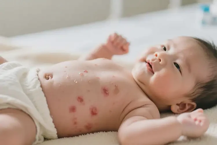 嬰兒肚子經(jīng)常長濕疹可不可以根治(圖4)