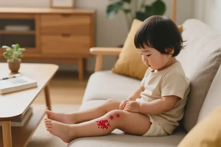 幼兒小腿容易起濕疹不管它會自己好嗎(圖3)