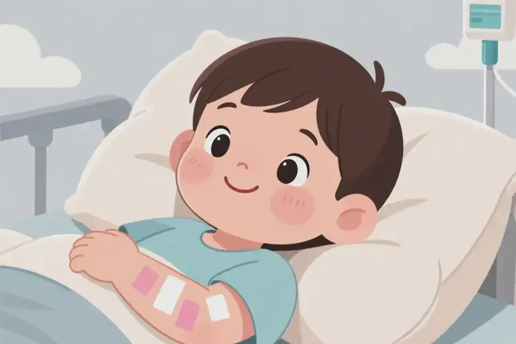 小孩手臂出現(xiàn)濕疹能靠自己自愈嗎(圖1)