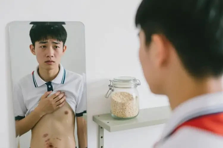 中學(xué)生肚子上偶爾長濕疹能不能徹底自愈(圖1)