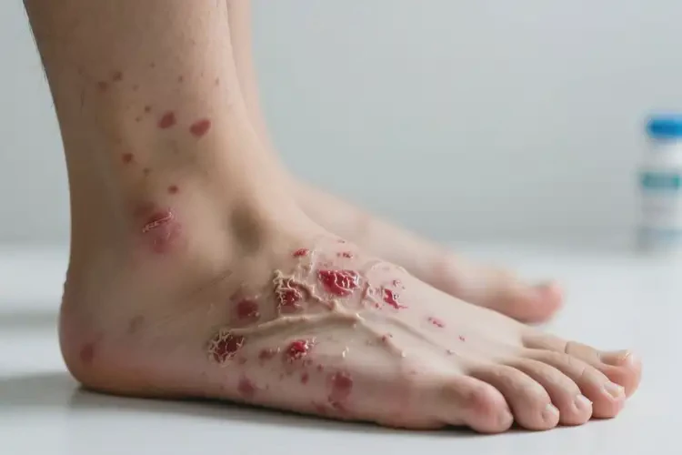 男生腳上出濕疹可不可以徹底自愈(圖4)