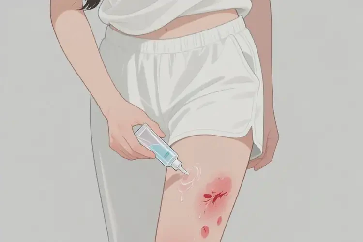 女生大腿容易長濕疹能夠徹底治愈嗎(圖3)