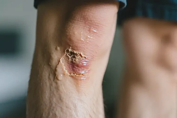 青年人小腿上容易起濕疹可不可以徹底自愈(圖1)