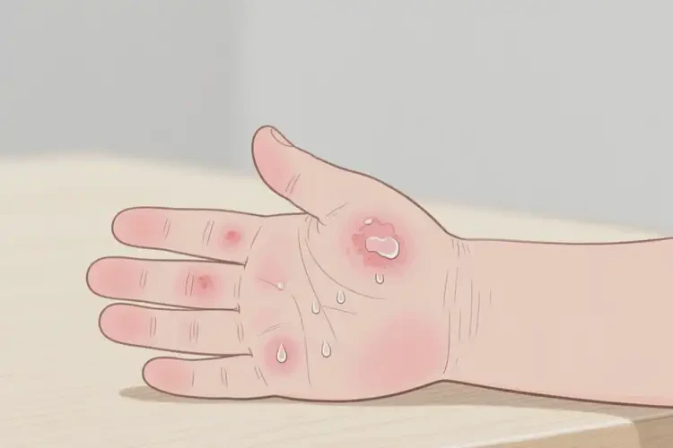 孩子手上長濕疹可不可以根治(圖3)