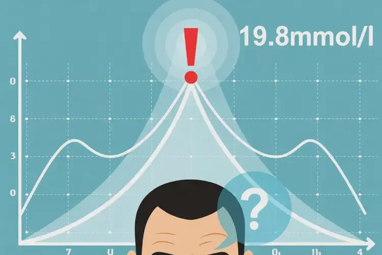 男人睡前血糖19点8是糖尿病吗(图1)
