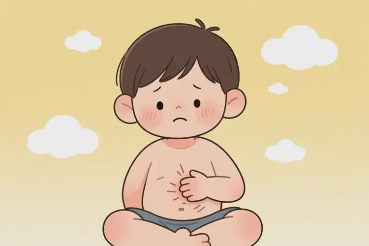 小孩肚子上經(jīng)常長(zhǎng)濕疹能徹底自愈嗎(圖3)