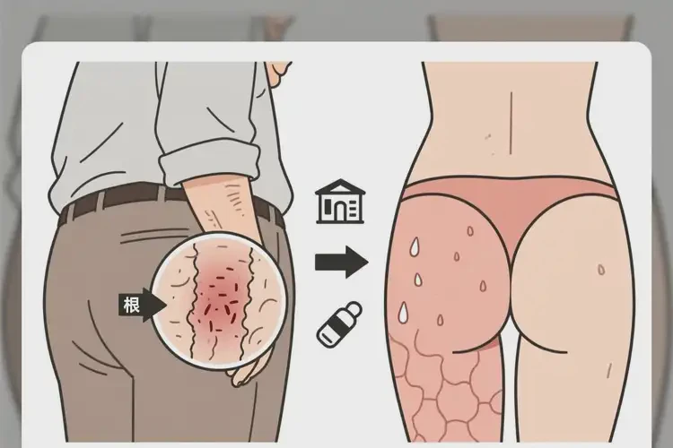 老人屁股上經(jīng)常起濕疹可不可以根治(圖3)