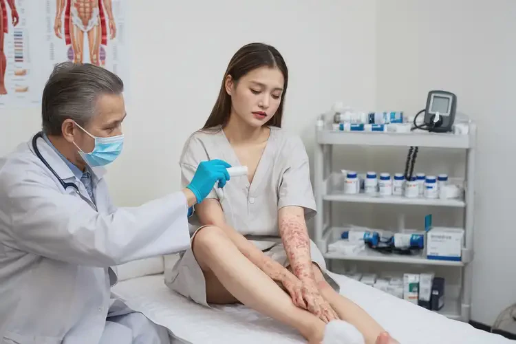 女性全身出現(xiàn)濕疹不管它會(huì)自己好嗎(圖3)