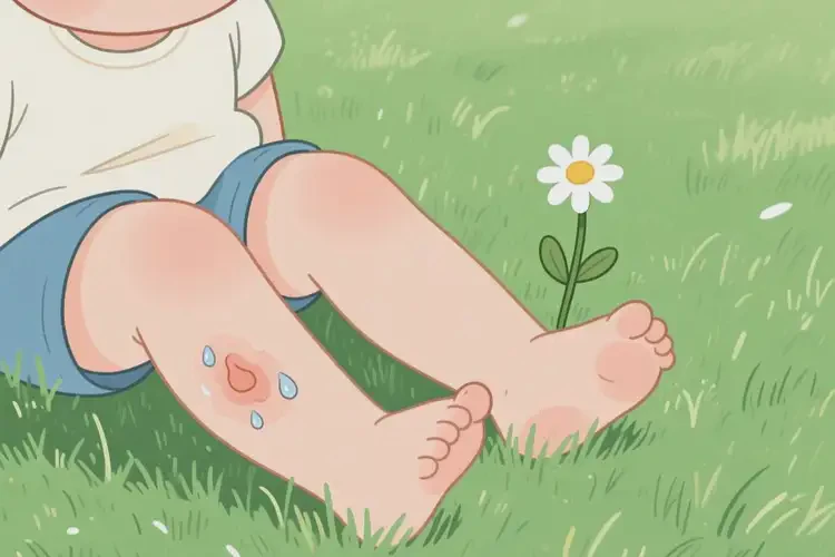 幼儿小腿经常起湿疹可不可以彻底自愈(图3)