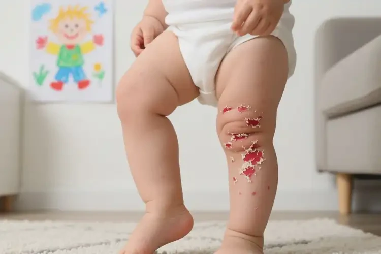 幼兒小腿容易起濕疹不管它會自己好嗎(圖2)