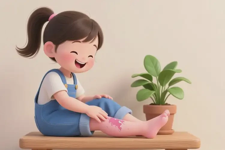 小學(xué)生小腿有濕疹能徹底自愈嗎(圖3)