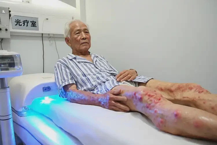 高齡老人小腿上起濕疹能不能根治(圖1)