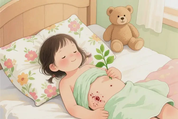 小孩肚子經(jīng)常起濕疹可不可以根治(圖2)