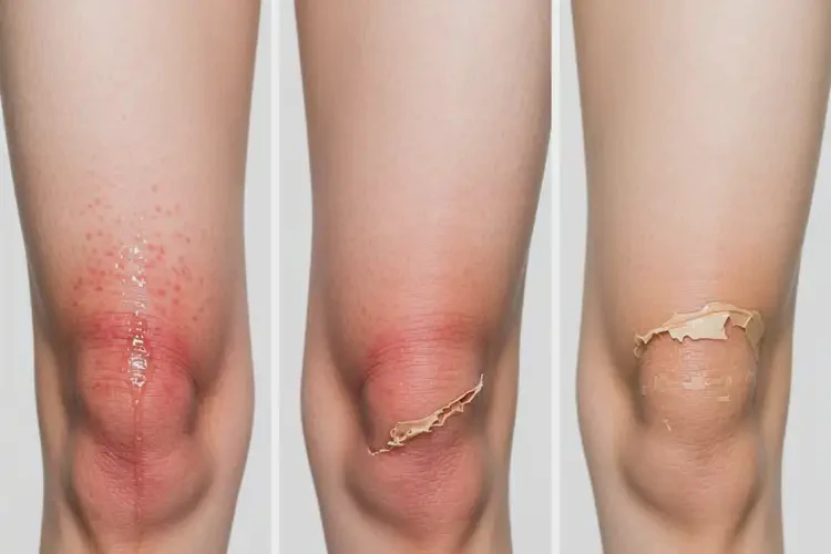 女性大腿上出現(xiàn)濕疹能徹底自愈嗎(圖2)