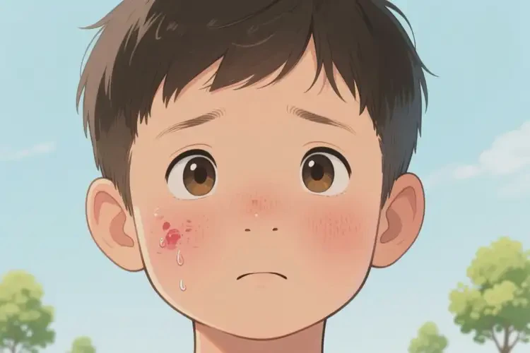 小學(xué)生面部容易起濕疹能靠自己自愈嗎(圖4)