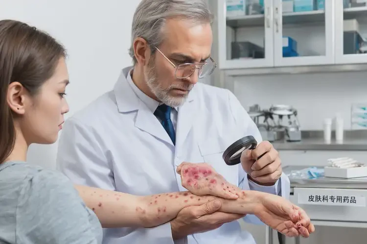 女生手上容易起湿疹不管它会自己自愈吗(图1)