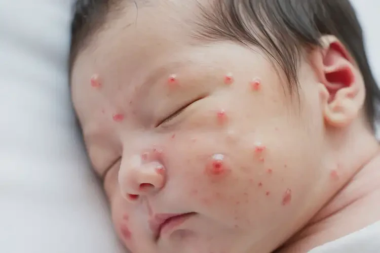 新生兒面部經(jīng)常起濕疹能徹底自愈嗎(圖4)