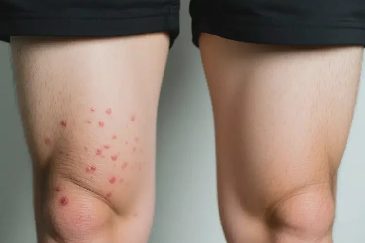 男性大腿起湿疹可以彻底自愈吗(图1)