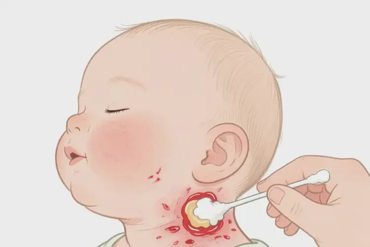 寶寶脖子上經(jīng)常起濕疹能夠徹底治愈嗎(圖2)