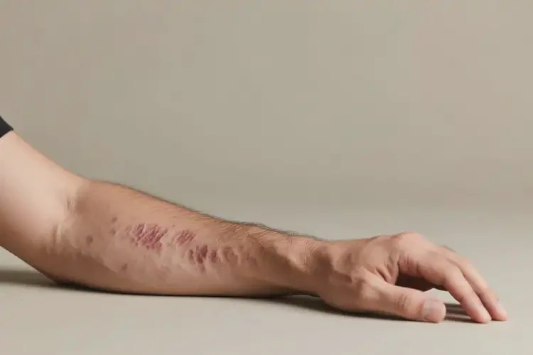 男人手臂有濕疹能不能根治(圖3)