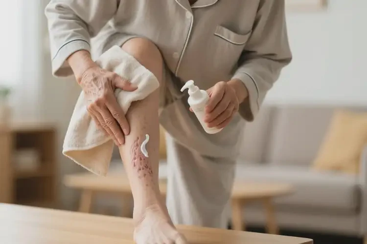 老人小腿上偶爾長濕疹可不可以根治(圖2)