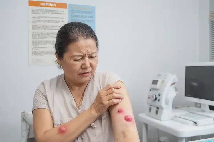 男人全身起湿疹不管它会自己自愈吗(图3)