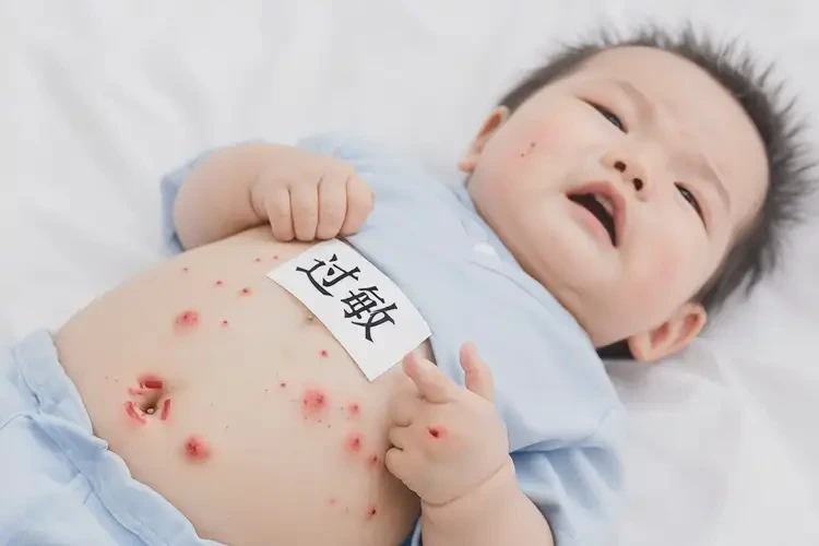 嬰兒肚子容易起濕疹不管它會自己痊愈嗎(圖4)