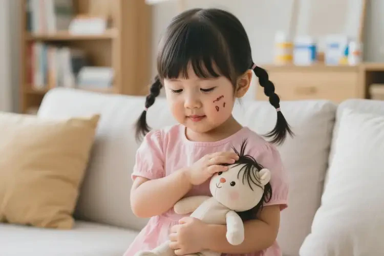 小孩面部有濕疹可不可以根治(圖1)