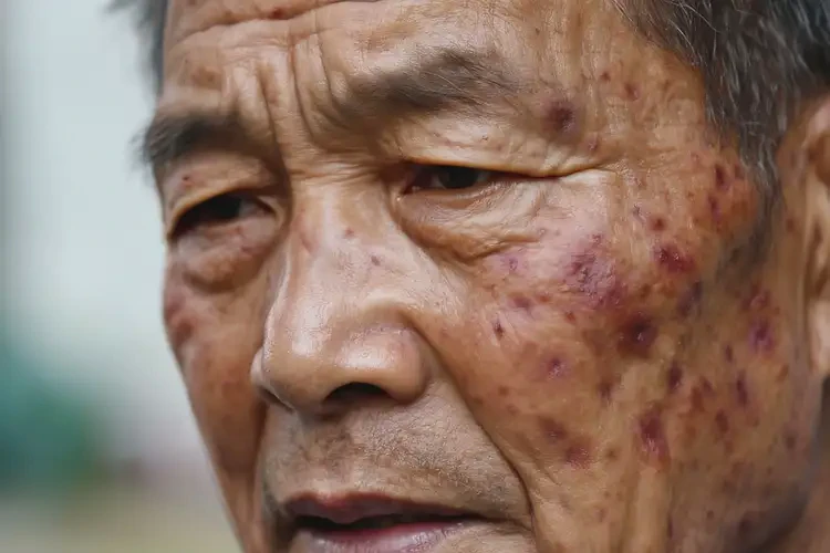 老年人面部出濕疹不管它會(huì)自己痊愈嗎(圖4)