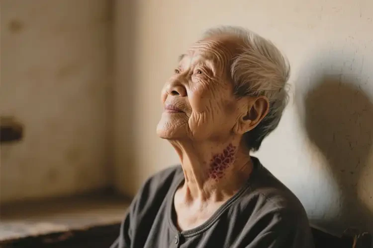 老年人脖子容易起濕疹不管它會自己自愈嗎(圖3)