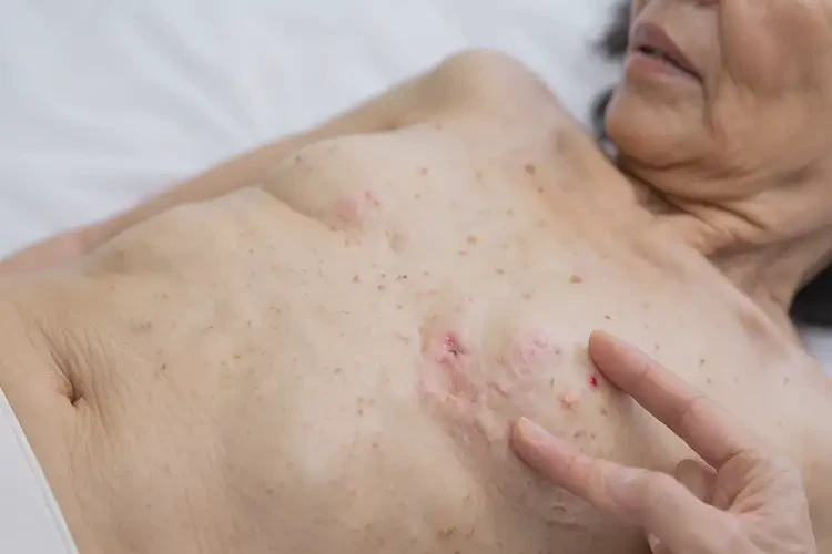 女性肚子上容易起濕疹不管它會(huì)自己好嗎(圖4)