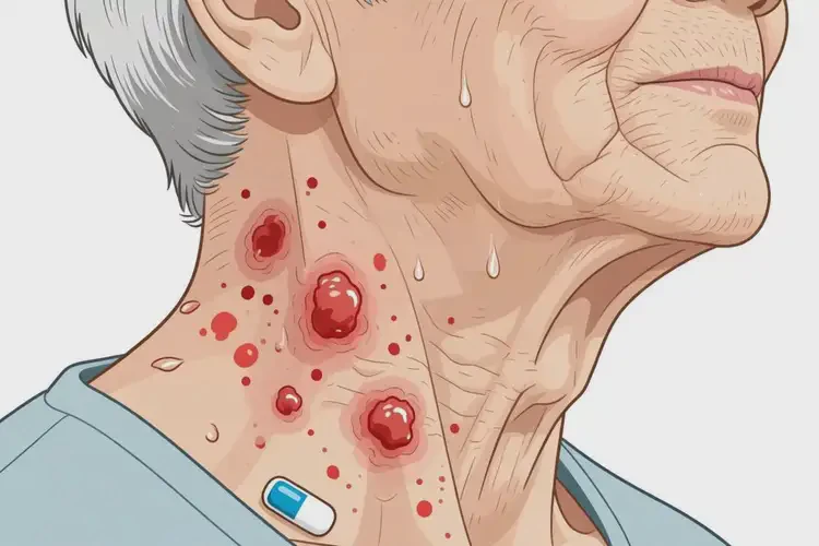 老年人脖子上容易长湿疹不管它会自己好吗(图4)