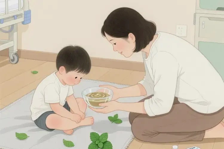 孩子肚子經(jīng)常長濕疹可不可以根治(圖1)