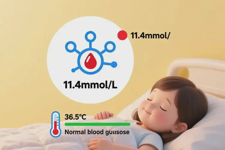 小孩睡前血糖11点4是糖尿病吗(图3)